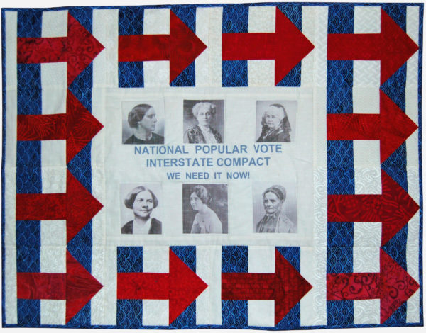 Hillary Clinton Block by Cindy Thury Smith